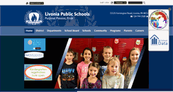 Desktop Screenshot of livoniapublicschools.org